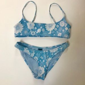 Triangl Keila Sky Swimsuit (RARE)